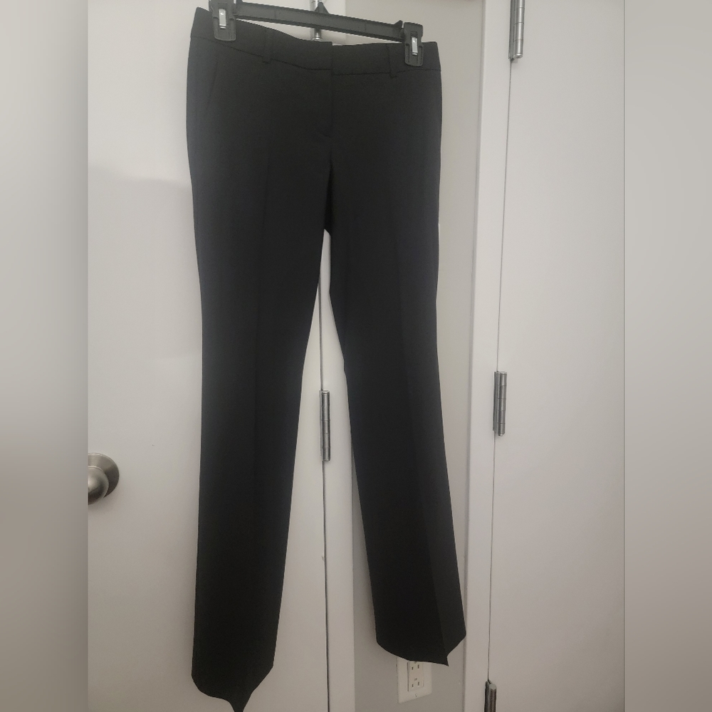 Pre-owned Theory Women's Full Length Pants, Size 00, Black